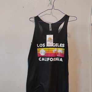 Chaser Black Los Angeles California Tank Top